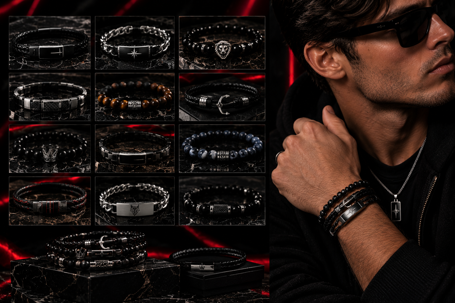 Bracciale uomo